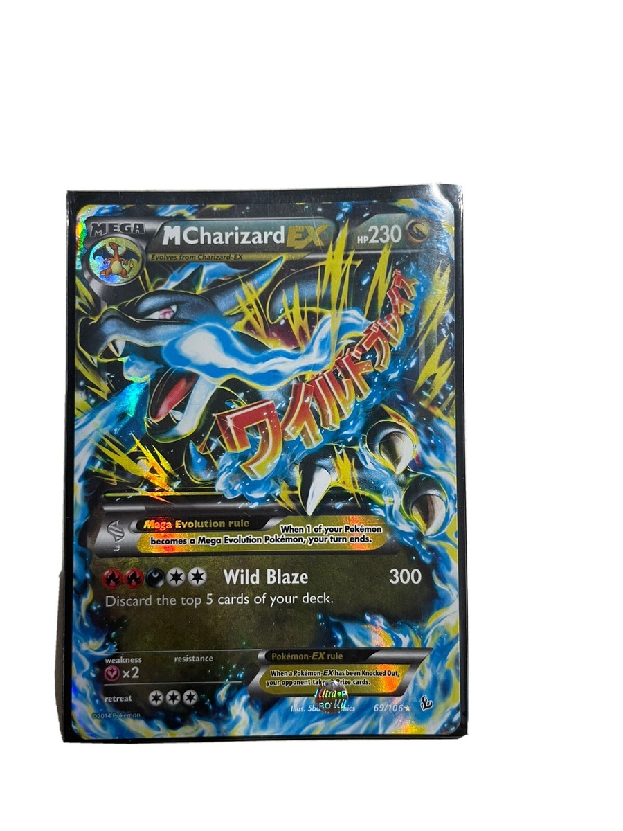 2014 Mega Charizard Ex (69/106) Pokémon Card | eBay