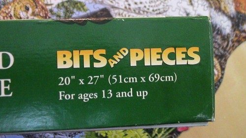 Bits and pieces 750pc Owl shaped Jigsaw 51cm by 69cm - Afbeelding 9 van 9
