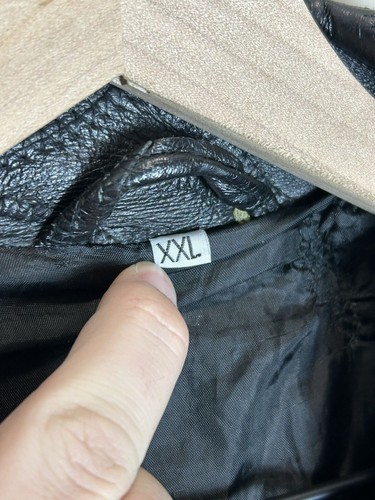 *RARO* Chaqueta de Colección Años 90 Cuero y Retazos Soul De Gran Tamaño - Imagen 24 de 24