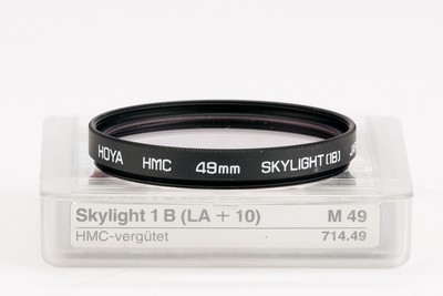Hoya Filter Lens 49mm 49 mm Skylight (1B) Filter 1B OVP
