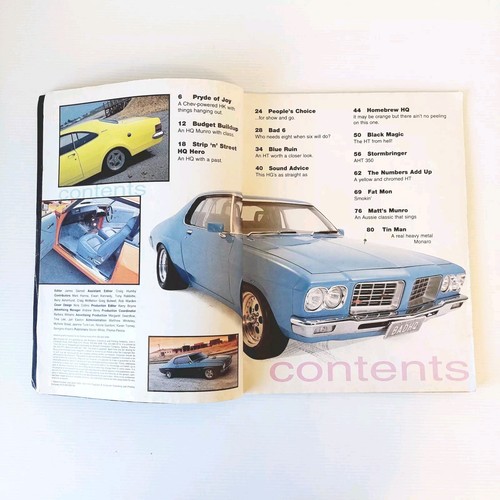BEST MONAROS Magazine HK HT HG HQ HJ HX HZ HOLDEN - Picture 6 of 9