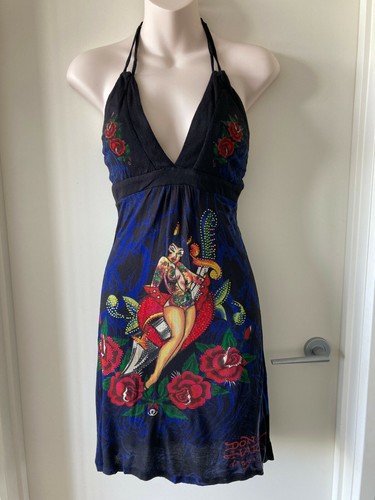 NWT Authentic Ed Hardy Dresses - XS S M L - Maxi, Mini, Knit, Glam, Fringe, Sexy - Picture 35 of 47