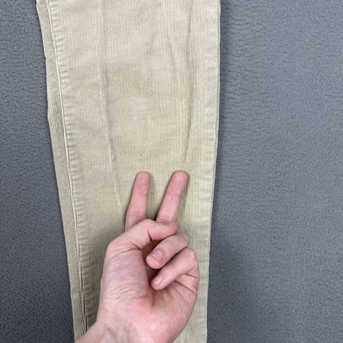 Patagonia Pants Womens 29 Beige Fitted Corduroy 31x30 Low Rise READ - Picture 20 of 21