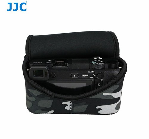 JJC OC-S2YGR Camouflage Mirrorless Camera Pouch Case Bag for Sony Canon etc. - Picture 6 of 7