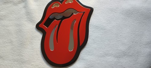 Rolling Stones Zunge Logo 4,25 Zoll Metall Metallic Aufkleber-Beschreibung lesen - Bild 3 von 3