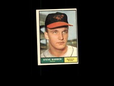 1961 Topps 125 Steve Barber VG #D1,307047