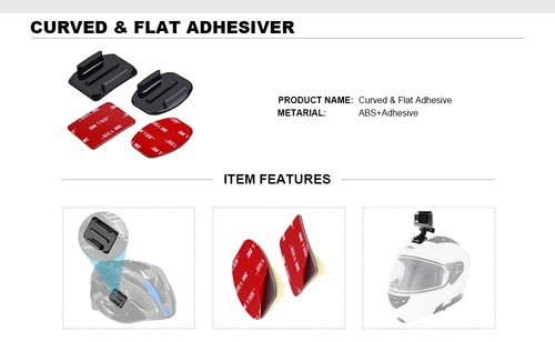 50in1 Action Camera Accessory Kit for GoPro Hero 12/11/10/9/8/7 Fusion Insta DJI - Picture 12 of 24