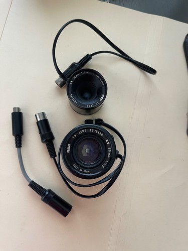 2 Different RCA TV Lenses w/Cords