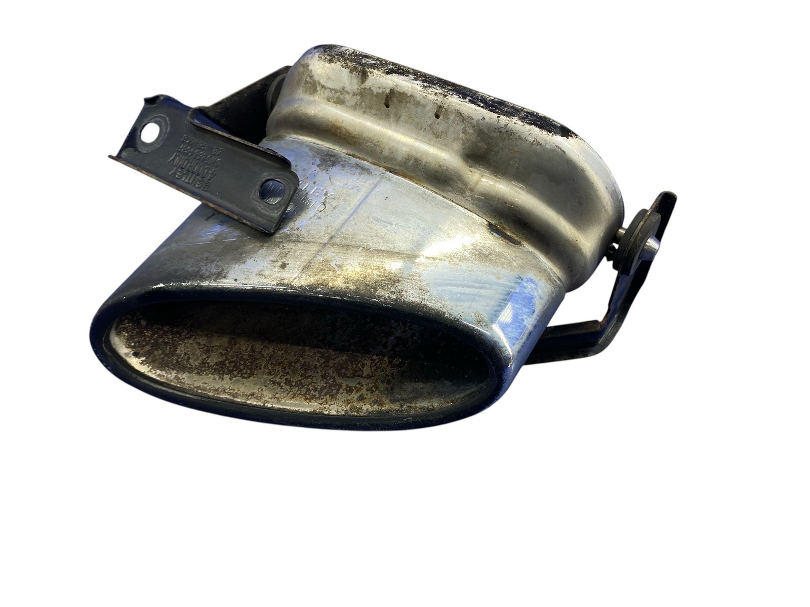 2006-2012 BENTLEY CONTINENTAL FLYING SPUR REAR LEFT EXHAUST MUFFLER TIP *SCRATCH