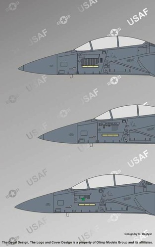 Authentic 4867 1/48 F-15E Strike Eagles with Mission Marking - Picture 3 of 3
