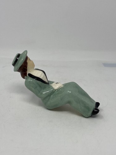 RaRe METLOX PoPPyTraiL PoTTerY COACHMAN w Label & Woman In Blue Sitting Figures - Picture 18 of 23