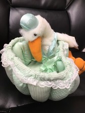 Baby Gift Basket- Storage For Baby Supplies Or Gift Holder