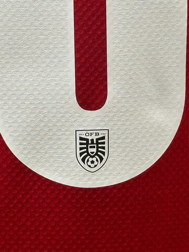 BRANDNEU MIT ETIKETT 2020 2021 ÖSTERREICH HEIMPUMA FUSSBALL SHIRT ALABA 8 HERREN MEDIUM - Bild 4 von 4