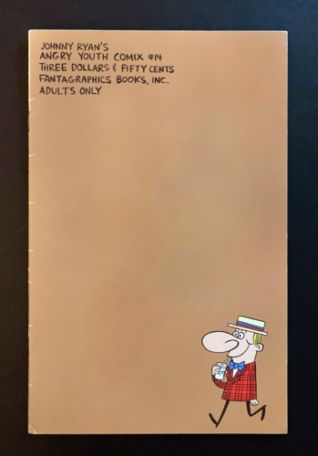 Angry Youth Comix #14 By Johnny Ryan Boobs Pooter Fantagraphics Books 2008