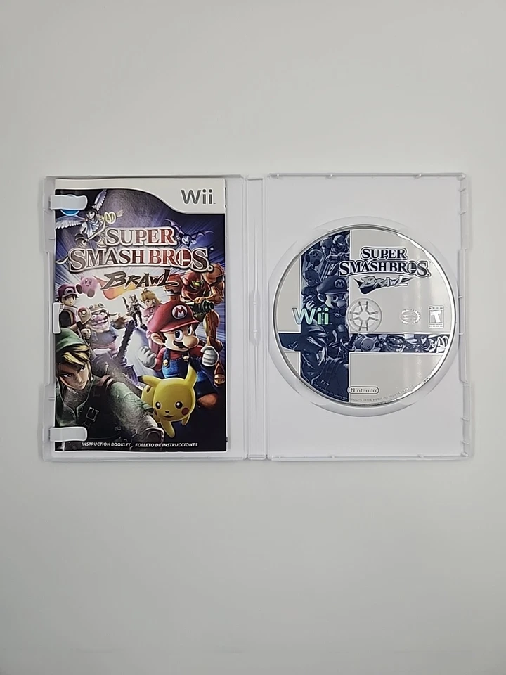 Super Smash Bros. Brawl Nintendo Wii Complete CIB - Image 3 of 4