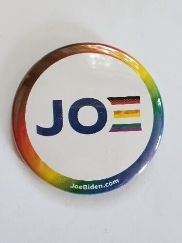 Joe Biden Kamala Harris USA Presidential Election Campaign Buttons 2.25" PRIDE - Picture 3 of 4