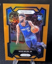 2023-24 Panini Prizm MIKE MILES JR #295 RC Rookie Orange Prizm 48/49 CLEAN!🔥🔥