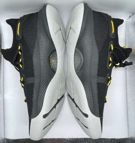 Under Armour Mens UA Curry 6 Thank You Oakland Black/Yellow 3020612-006 Size 15 - 第 3/10 張圖片