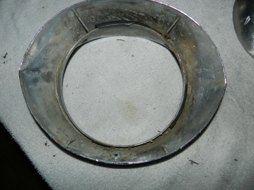 1956 BUICK HEADLIGHT BEZEL 5947204 Used - Picture 6 of 9