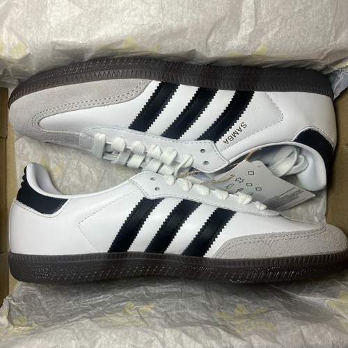 adidas Samba OG Cloud White Core Black (Size 5-8M / 6-9W) - FREE +