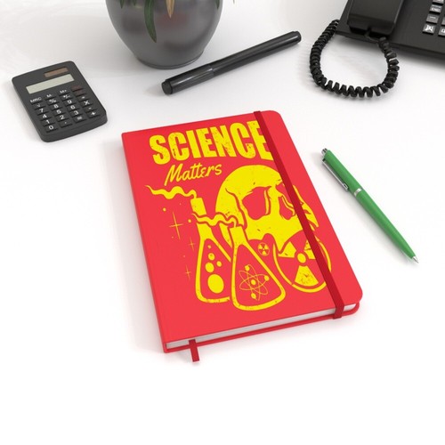Science Matters, A5 Notebook, Physics Chemistry Biology, Radioactive Skull, Gift - Picture 11 of 17