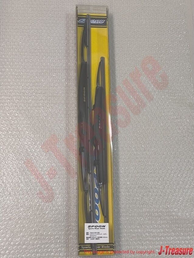 SPOON SPORTS Wiper Blade HONDA CIVIC TYPE-R FK8 FK7 FC1 RHD SPOON SPORTS Wiper Blade HONDA CIVIC TYPE-R FK8 FK7 FC1 RHD