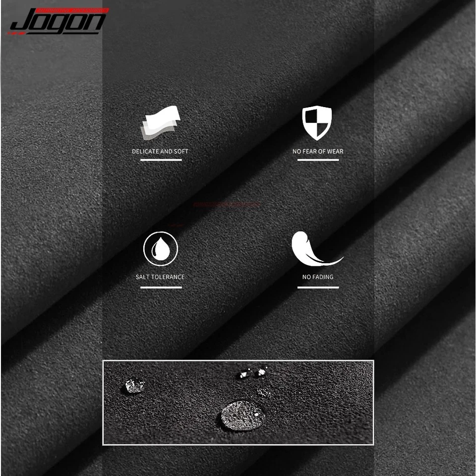 Borde de perilla de cambio de marchas Alcantara para Land Rover Discovery Evoque Range Rover Sport Foto 3 de 4