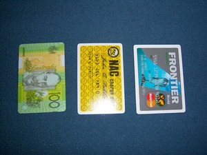 5 Swap Cards: Frontier Mastercard; NAC Charge Card; 5 Australian 5 Swap Cards: Frontier Mastercard; NAC Charge Card; 5 Australian