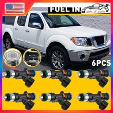 6x Fuel Injectors For 2005-2012 Nissan Pathfinder Xterra 4.0L V6 0280158007