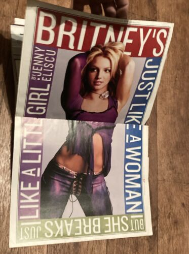BRITNEY SPEARS Rolling Stone December 2001 Large Magazine Also Kiss Advert - Picture 3 of 6