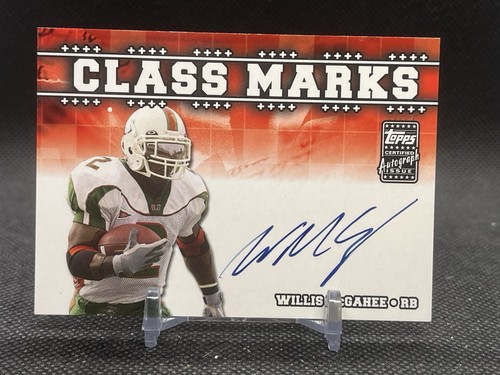 Willis McGahee 🏈 2003 Topps Class Marks Autograph #CM-WM |