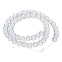 100 StüCk Opal NatüRliche Steinperlen 6Mm Runde Lose Perlen