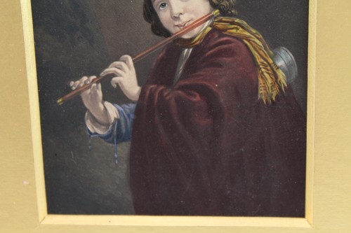 Handpainted Portrait of The Court Musician Josef Lamberger 13cm x 10cm - Picture 4 of 6