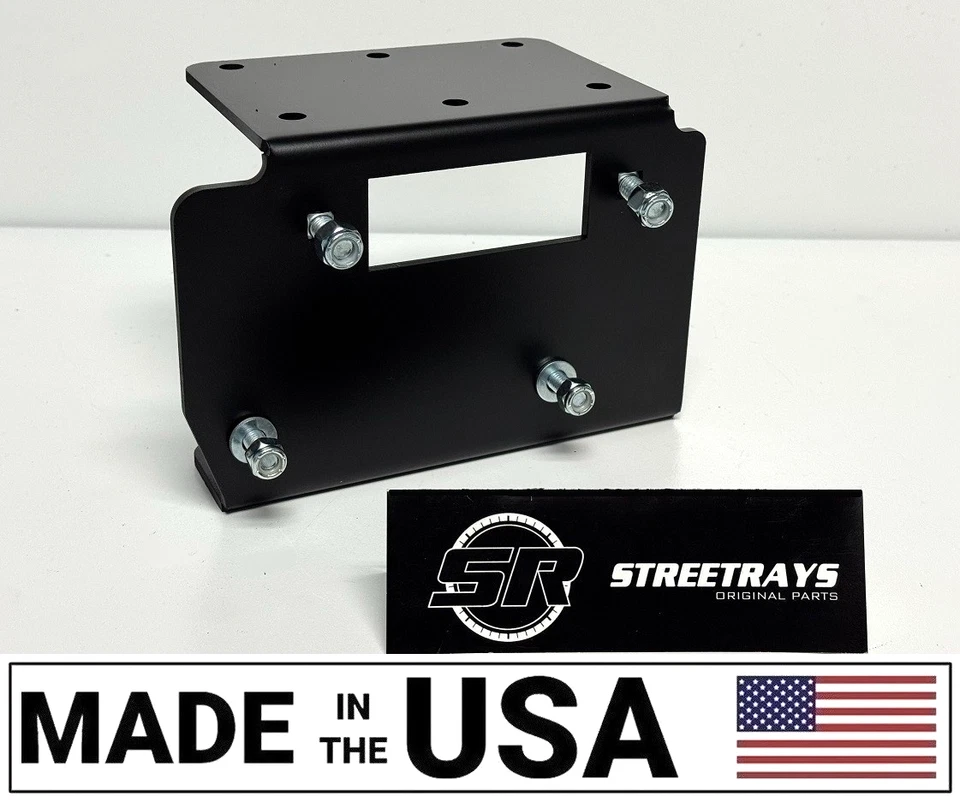 [SR] Placa de montagem de suporte de guincho KAWASAKI PRAIRIE 650 700 e picos duplos - Imagem 2 de 4