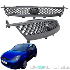 Stoßstangen Grill Kühlergrill Frontgrill Gitter für Ford Fiesta 5 V 05-08
