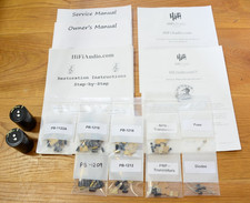 Luxman L-5 amplifier rebuild restoration capacitor upgrade kit repair