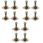 Set of 3 Furniture Hardware Fixture Connectors Bearing for Rocking Chair