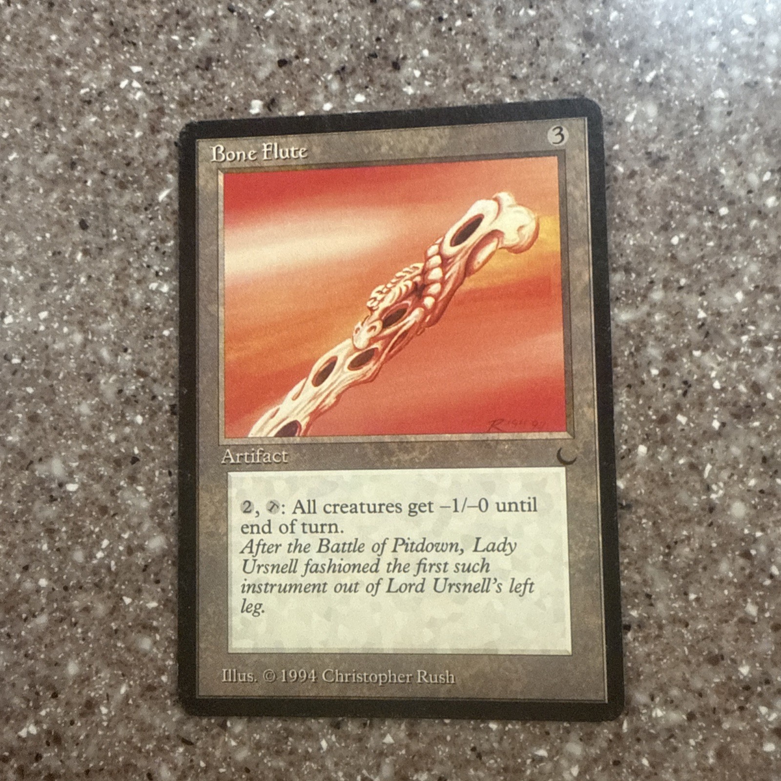 Magic the Gathering: MTG: The Dark: Bone Flute - LP
