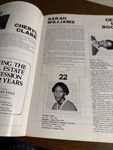 Miwaukee DOES programma pennant e collezionisti lega basket donna anni 70 - Foto 11 di 14