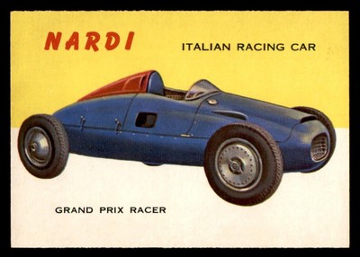 1954 Topps World on Wheels #111 Nardi NM/MT *e2