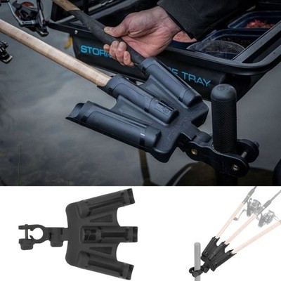 PRESTON OFFBOX TRIPLE ROD SUPPORT 3-fach Rutenablage für Sitzkieben Ø 30/36mm