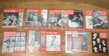 19 Vintage 1949-1958 Dupont Better Living Magazines -Wilmington, DE 32 pg. ea.
