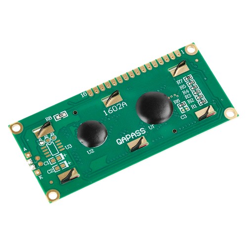 Módulo de pantalla de caracteres 1602 amarillo LCD 16x2 HD44780 para Arduino lcd1602 EE. UU. - Imagen 9 de 10