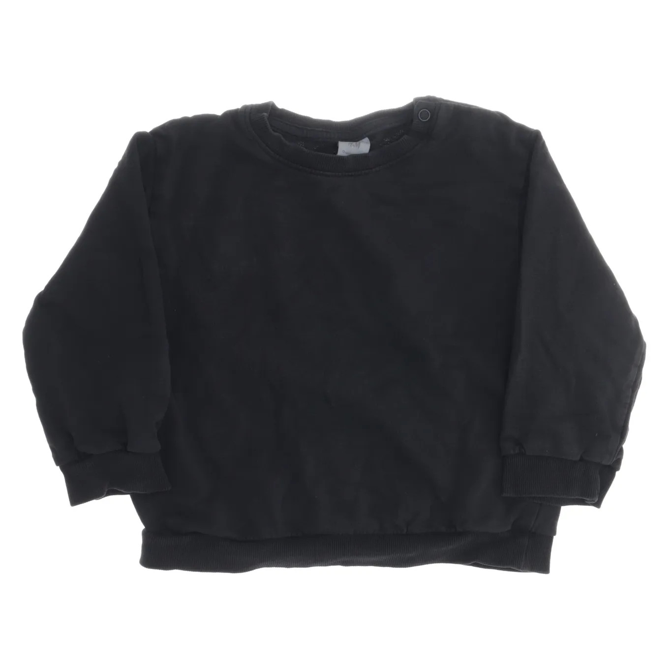 H&M, Langarmshirt, Größe: 92, Grau, Baumwolle, Einfarbig, Sweat, Jungen #Rpx