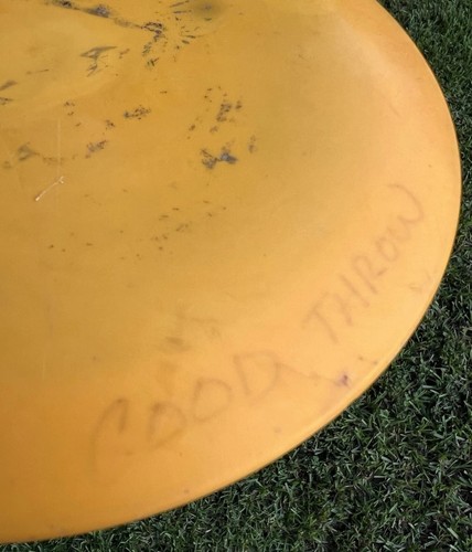 Innova Star Shryke 168g Orange Flippy Disc Golf Driver BOMBER Used Ink Many ACES - Picture 6 of 17