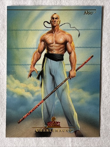 1994 Defiant Universe 3 Card Complete Promo Set Plasm WarDancer Charlemagne - Picture 6 of 7