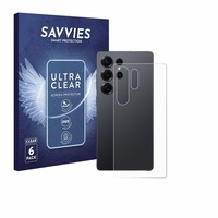 6X Schutzfolie FüR Samsung Galaxy S25 Ultra (RüCkseite) Display Schutz Folie