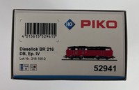Piko 52941 H0 Dc Diesellok Br 216 Ep. V Db Ag