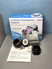 Swift Microscope Lens Adapter, Smartphone Camera Adapter Mount SPA-E2628 -New