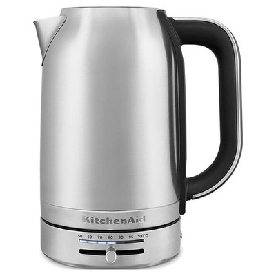 KitchenAid 5KEK1701ESX Wasserkocher aus Edelstahl mit einstellbarer Temperatur,